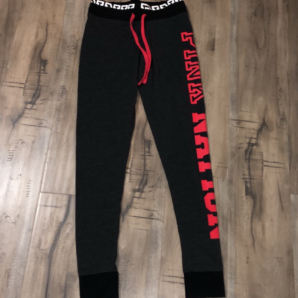 Charcoal Grey PINK yoga pants